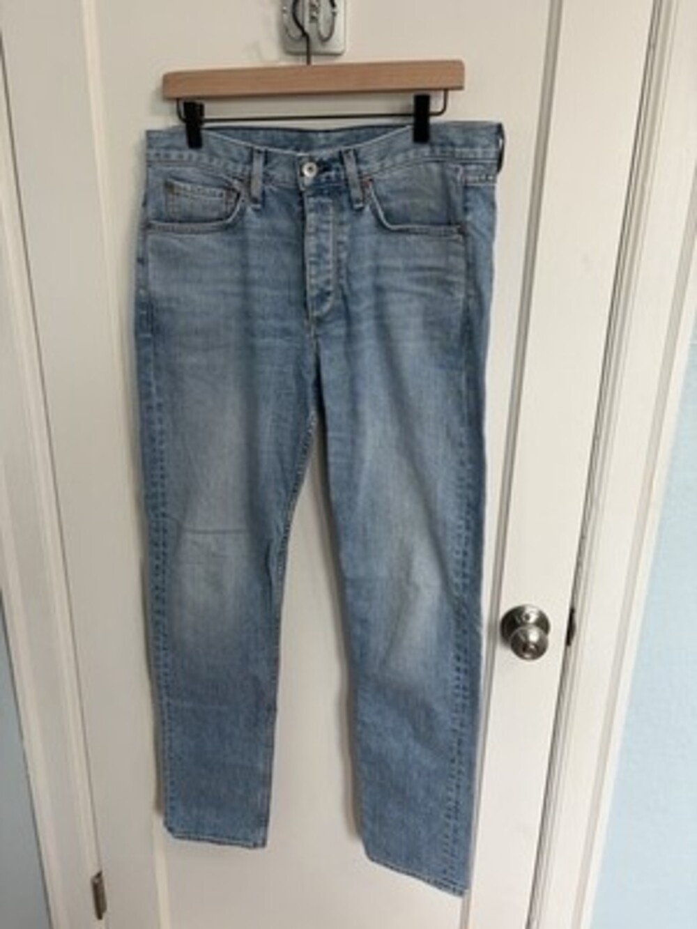 rag & bone Fit 2 Slim Jeans Men's 32x32 Palmetto Light Wash Button Fly